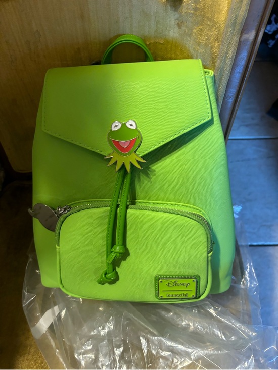 Loungefly Handbags - Loungefly Kermit Green Mini Backpack